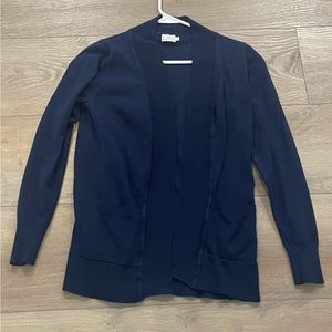 Navy cardigan